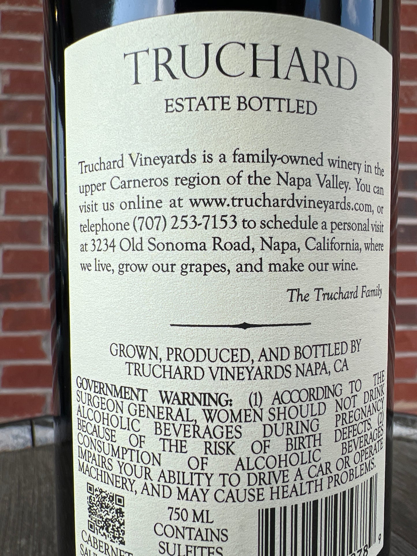 Truchard Cabernet**