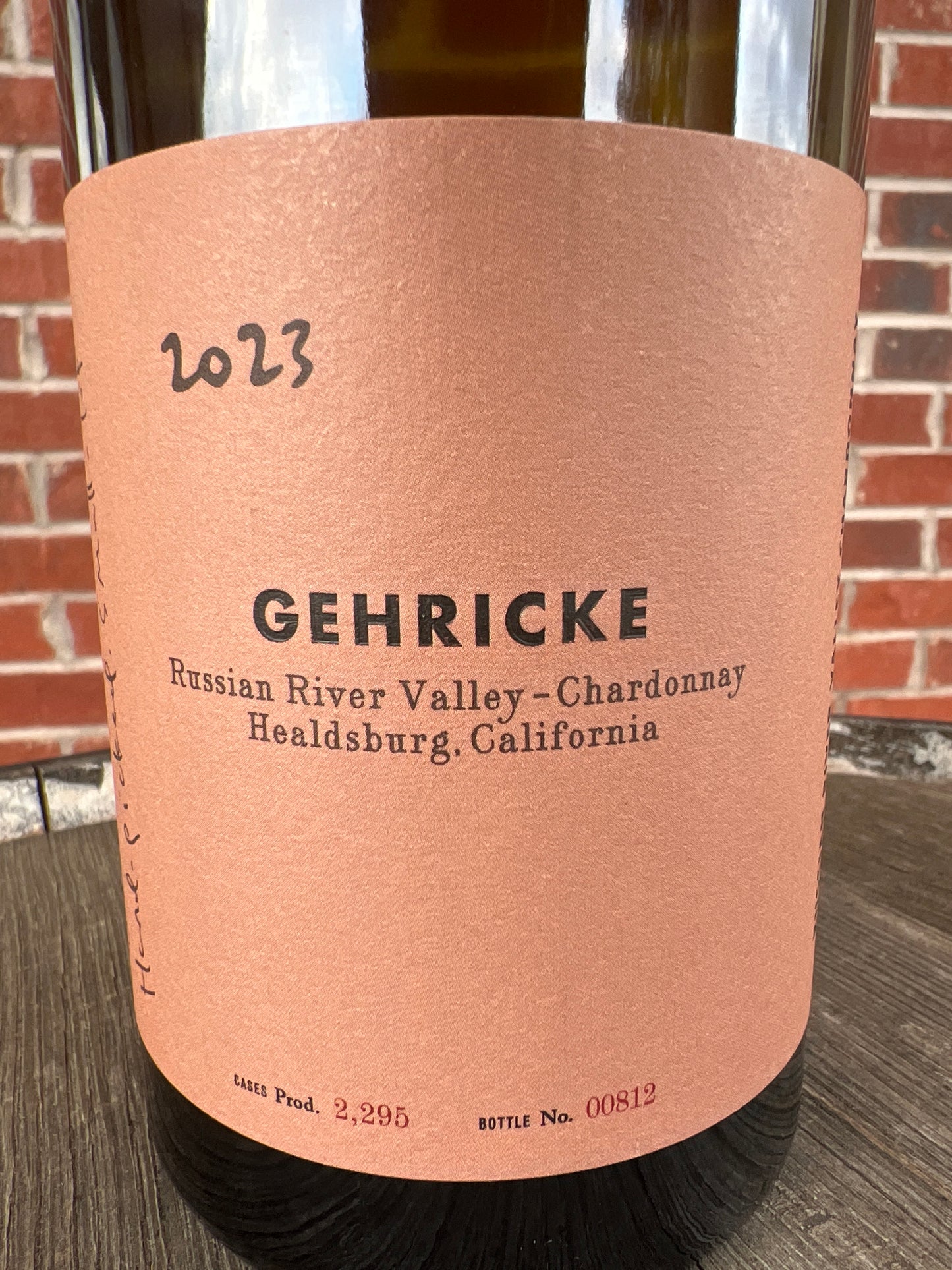 Gehricke ‘RRV’ Chardonnay