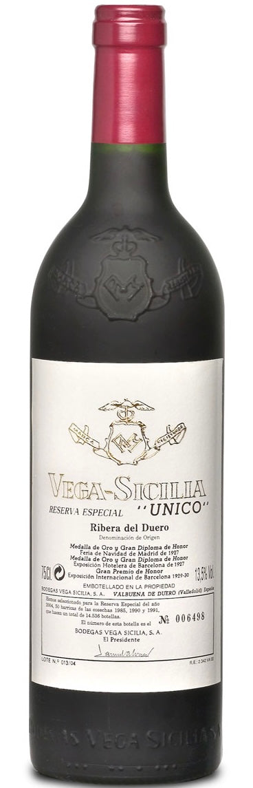 Vega Sicilia Unico Reserva “NV” 750ml
