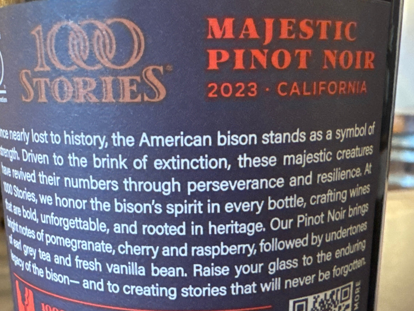 1000 Stories Pinot Noir**