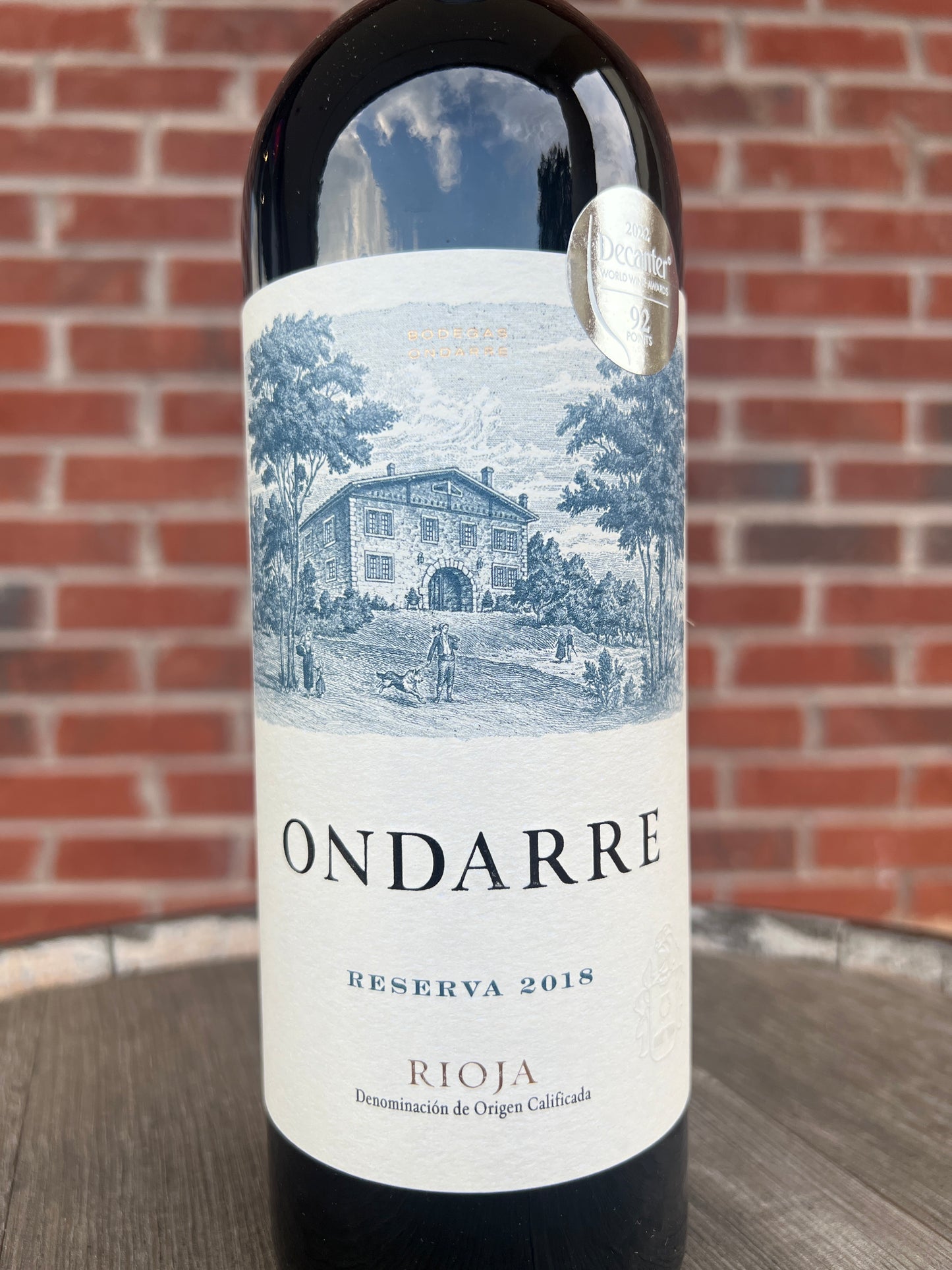 Ondarre 'Rioja Reserva' Tempranillo (2018)