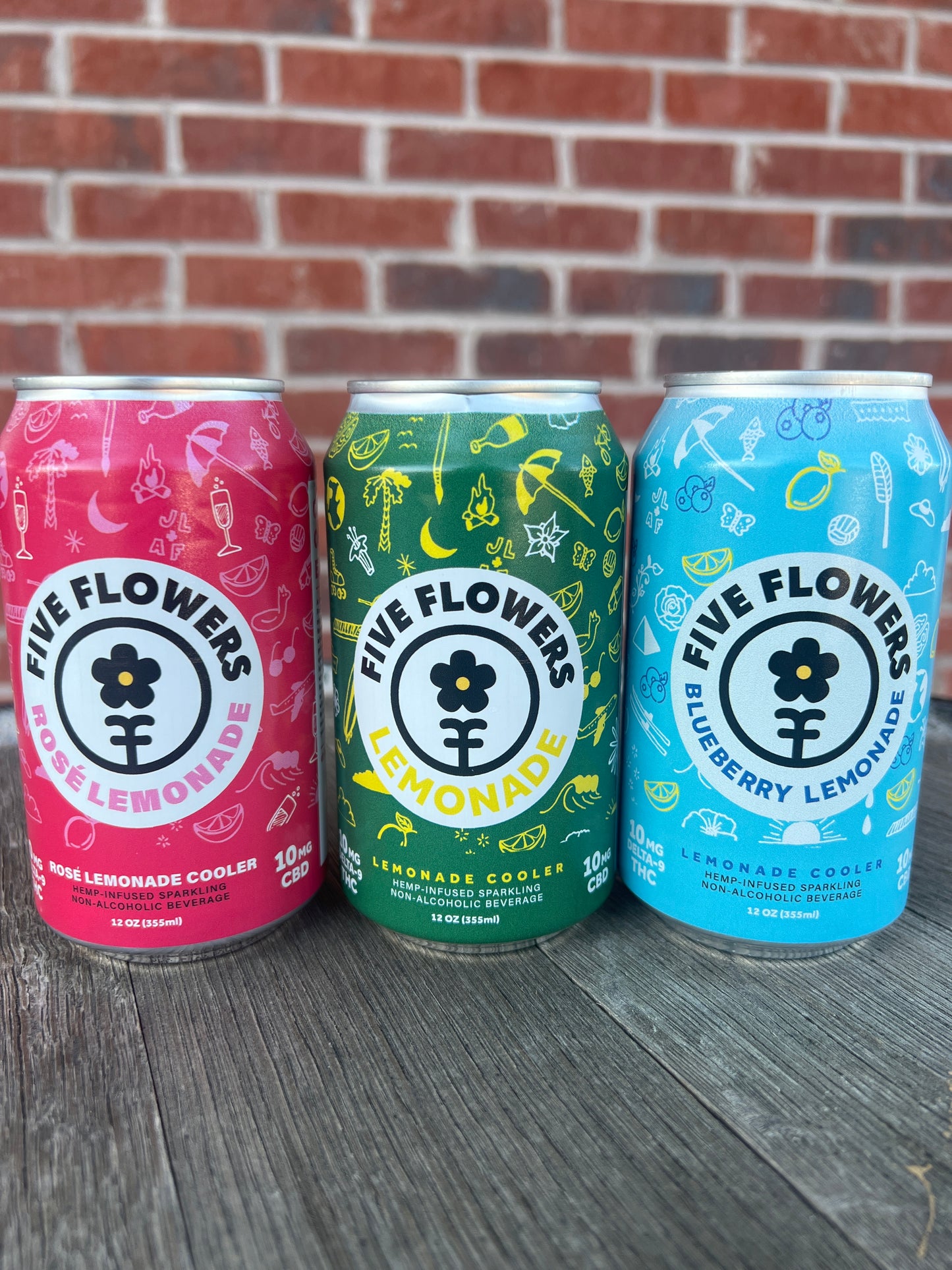Five Flowers (THC 10mg) Rose Lemonade*