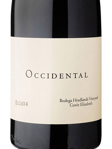 Occidental Bodega Headlands vyd cuvée Elizabeth