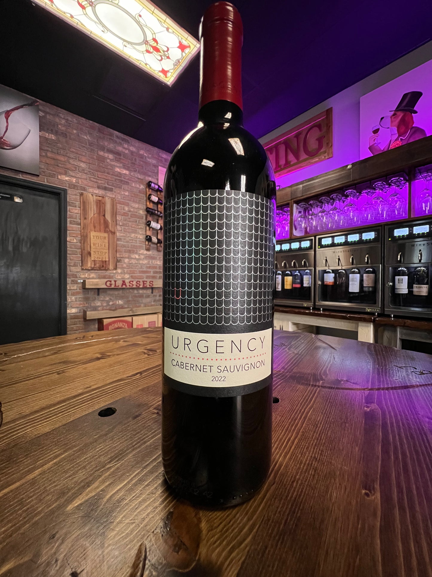 Urgency Cabernet Sauvignon. Db