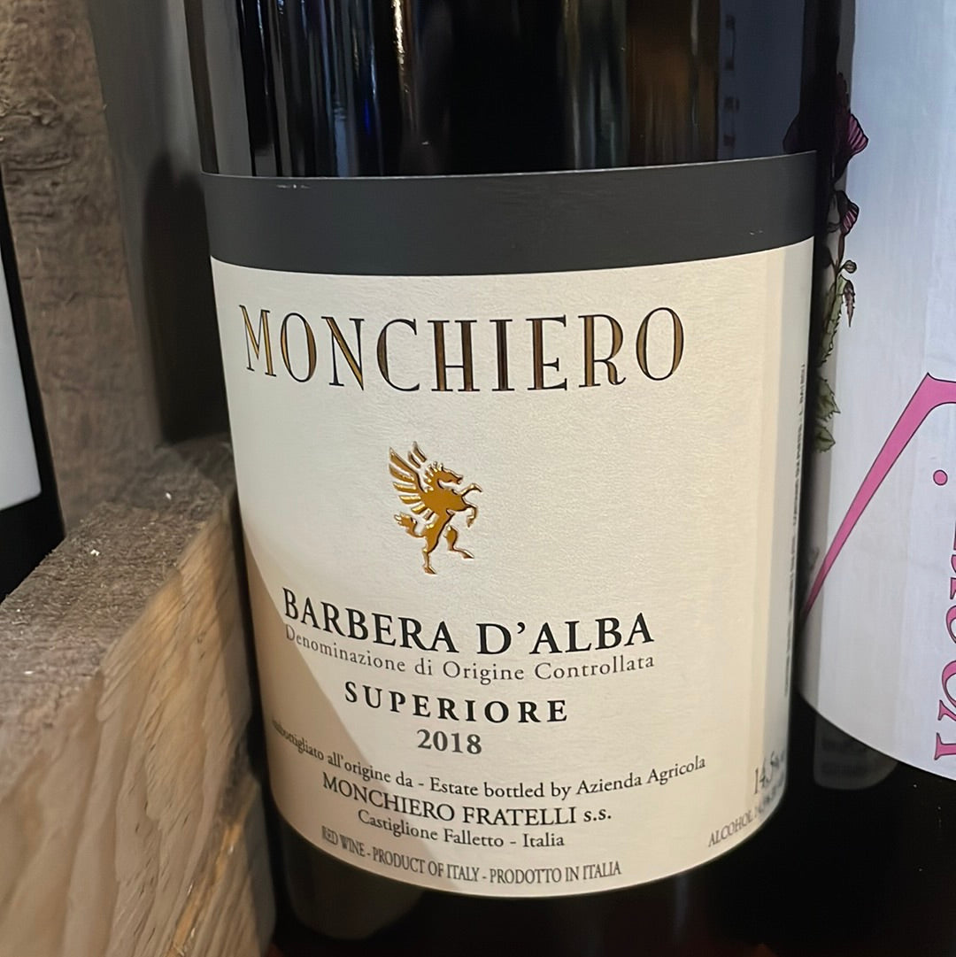 Monchiero Barbera d'Alba Superiore (2018)