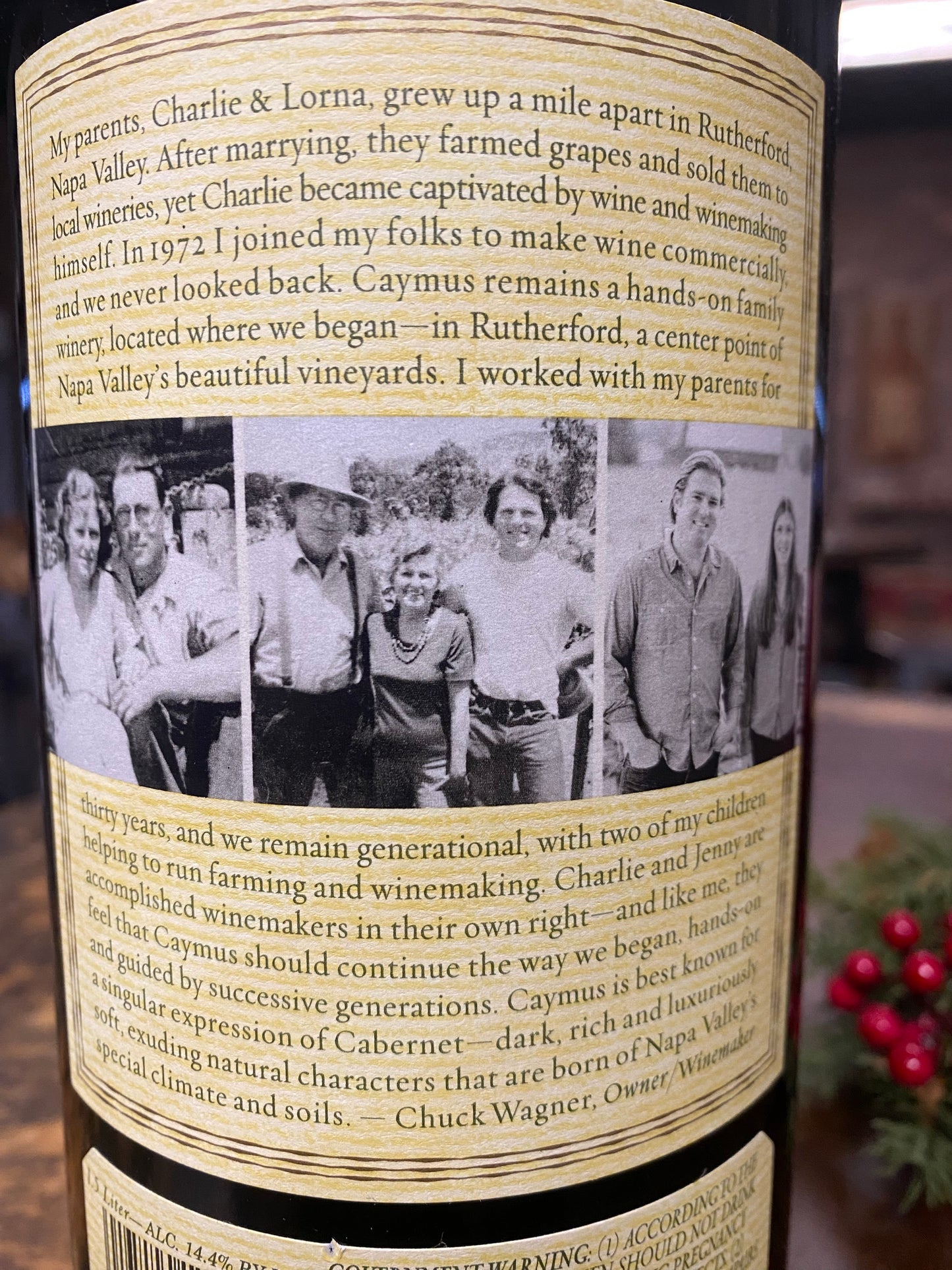 Caymus Cabernet (Magnum 1.5L)