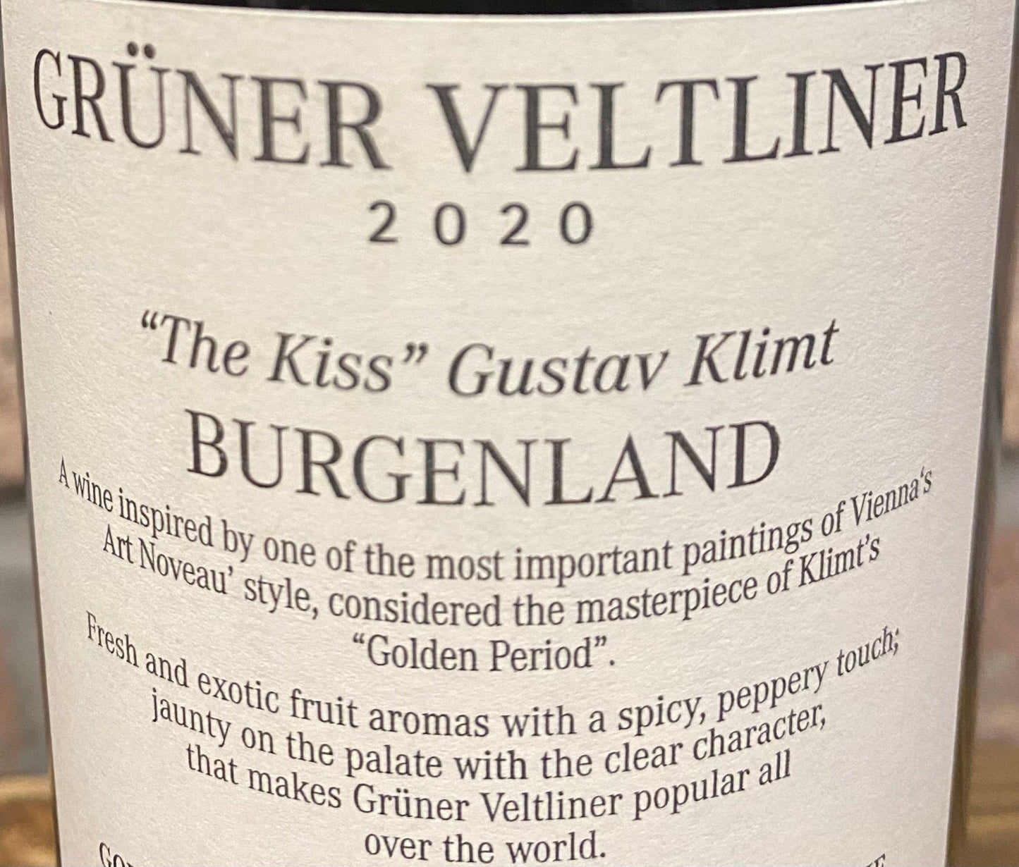 Klimt “The Kiss” Gruner Veltliner - Your Wine Stop - Denver, NC