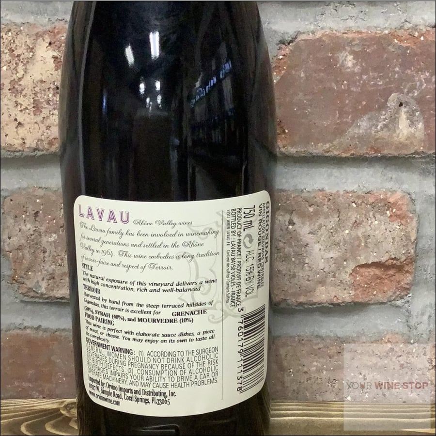Lavau Gigondas (2017) - Red Wine