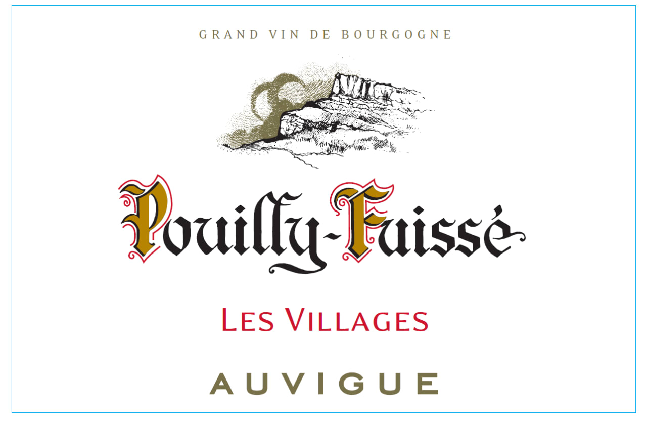 Domaine Auvigue Pouilly-Fuisse Les Villages (Burgundy Chardonnay) [2020]