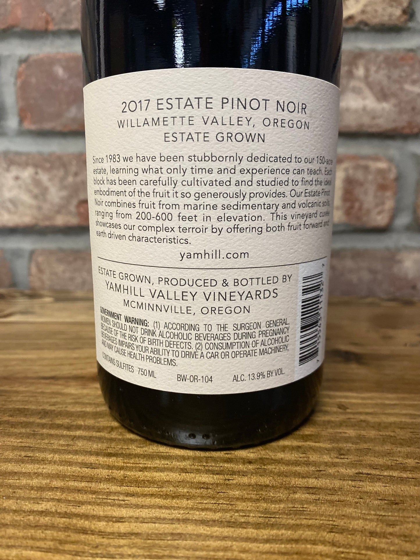 Yamhill Valley Pinot Noir (2018) - Your Wine Stop - Denver, NC