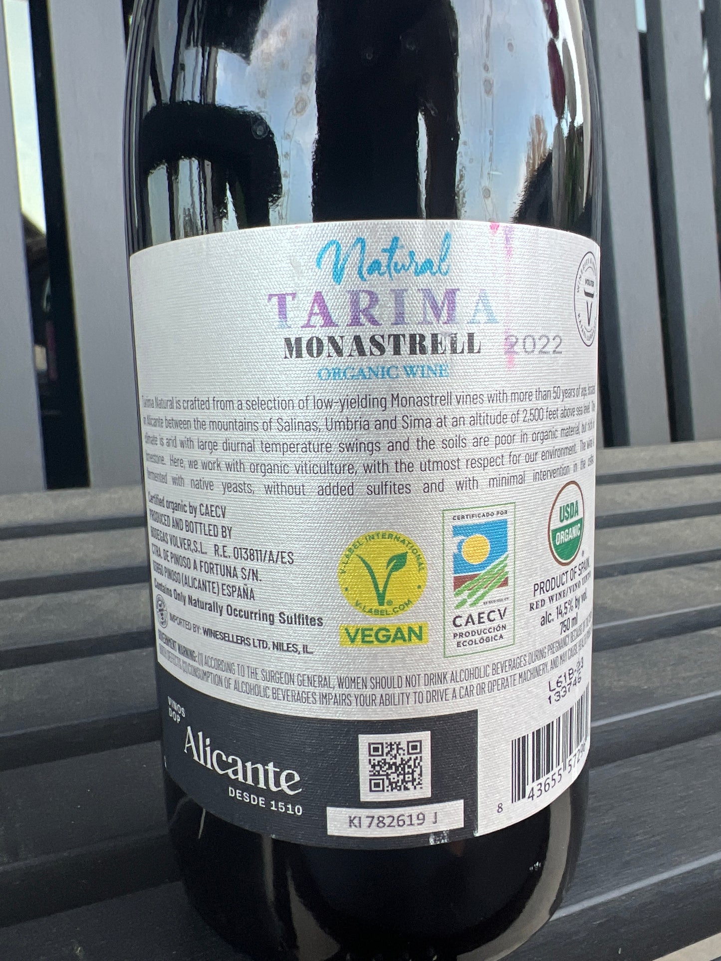 Tarima Monastrell *