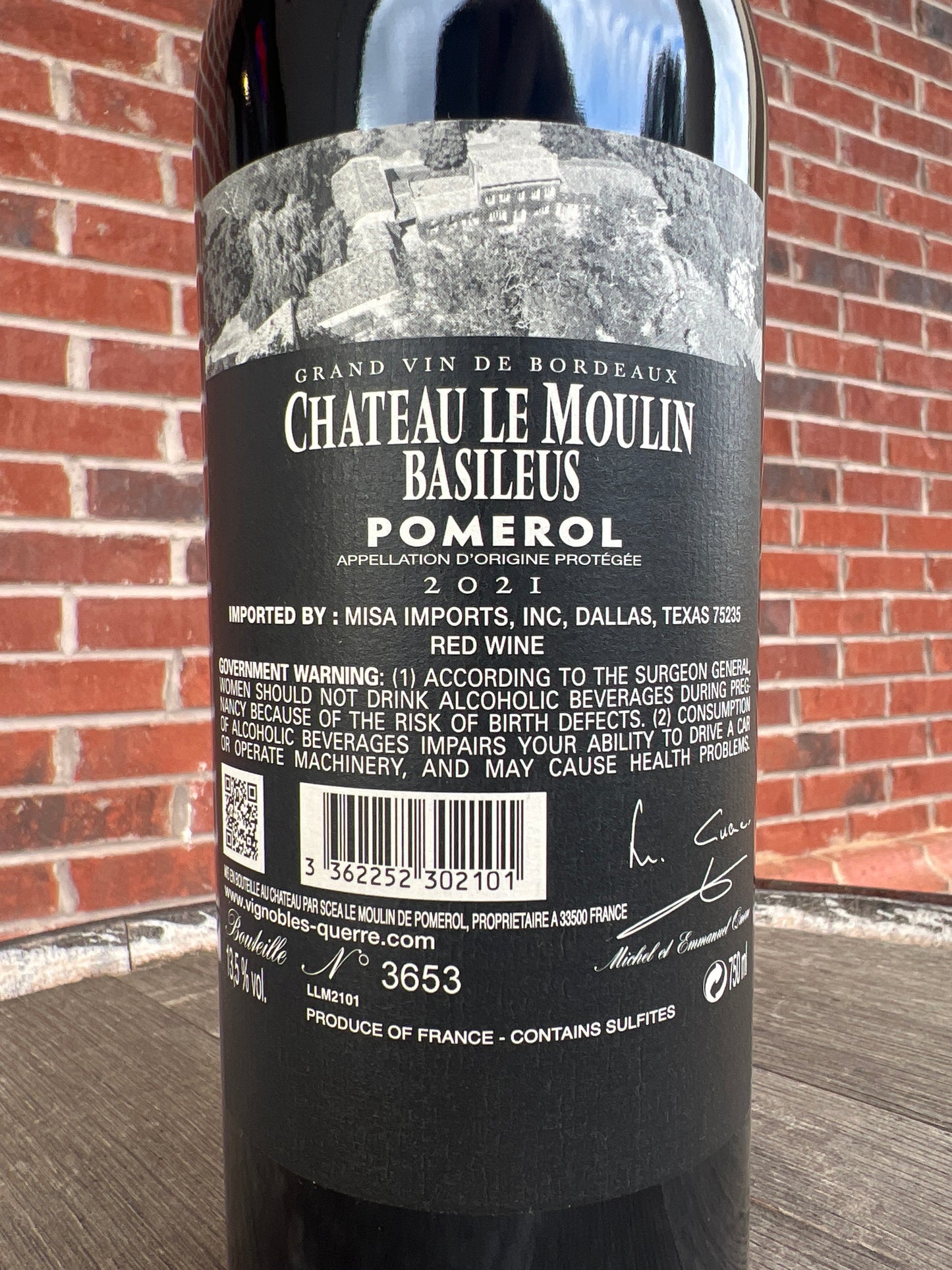 Château Le Moulin Basileus Pomerol (2021)*