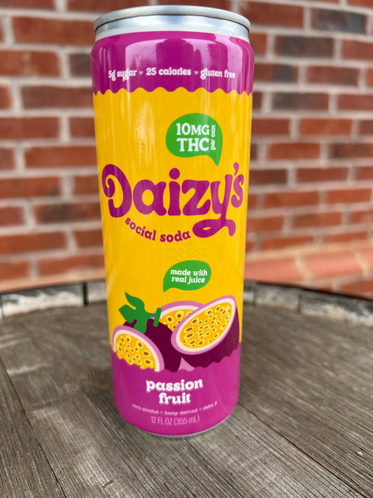 Daizy’s Passion Fruit THC Soda