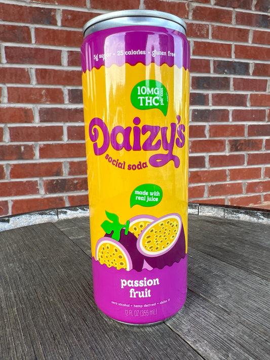 Daizy’s Social Soda THC (Passion Fruit)
