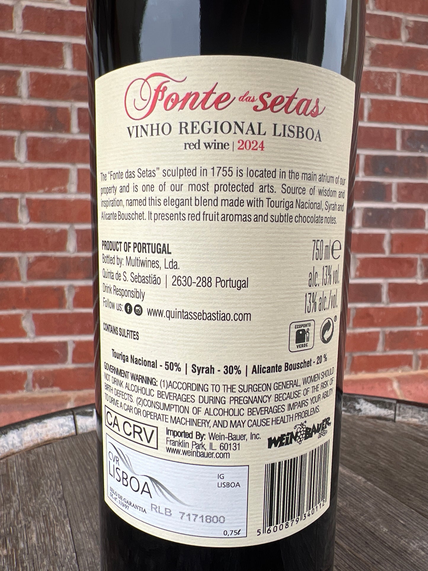 Fonte Das Setas Red Blend *