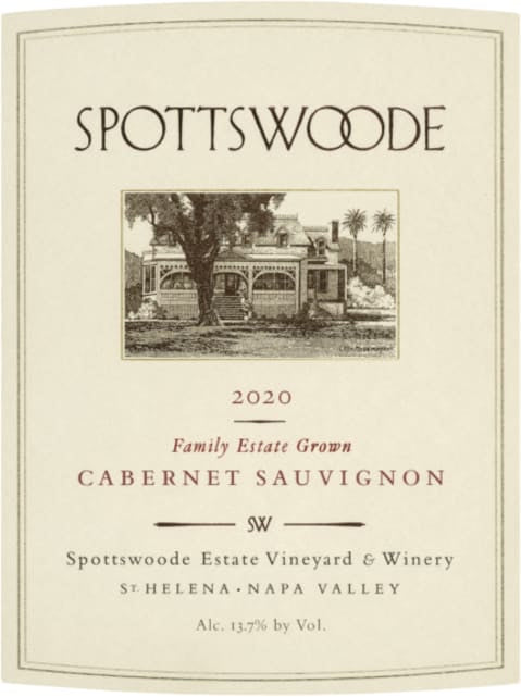 Spottswoode Estates Cabernet (2020)