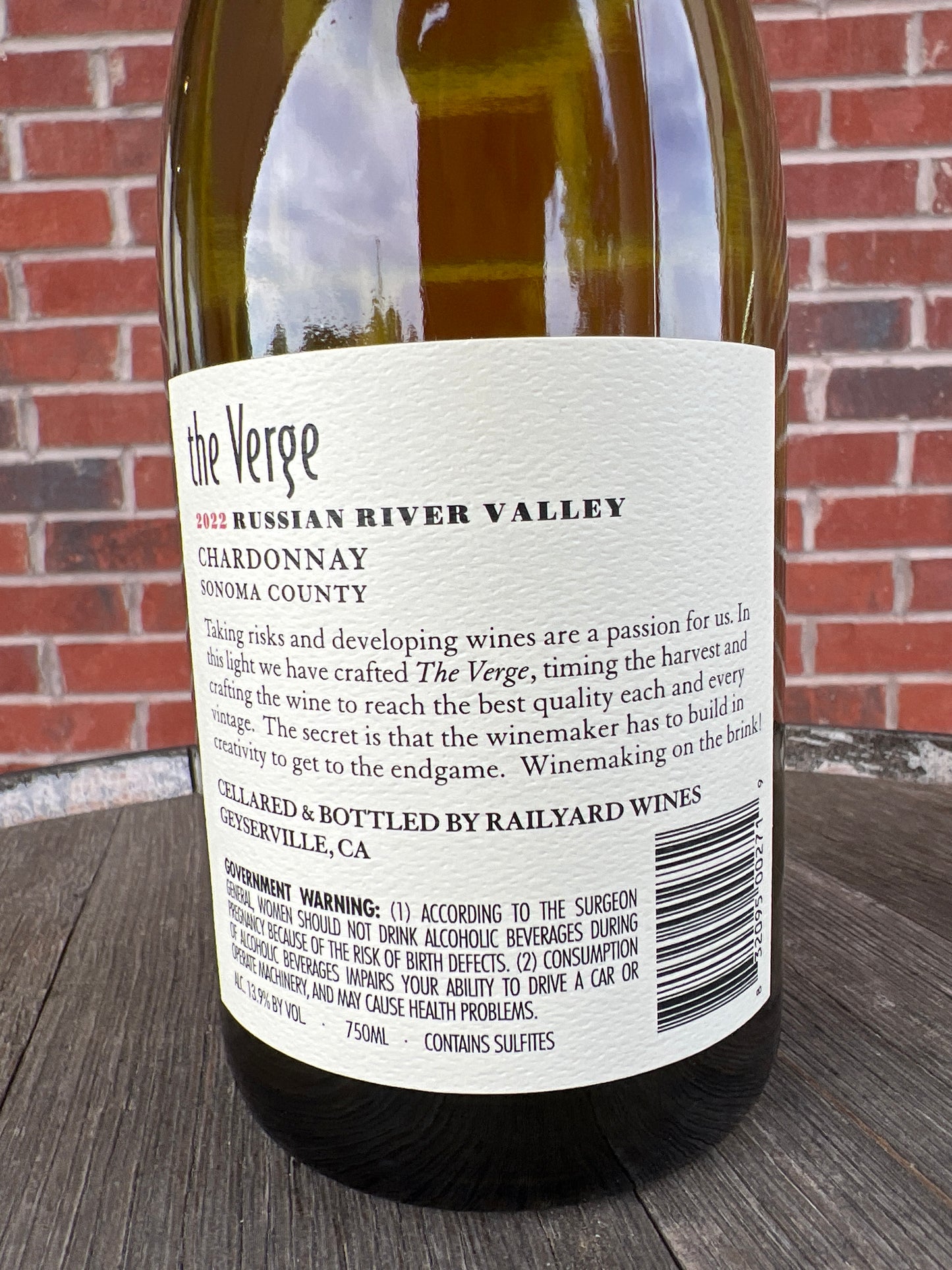 The Verge Chardonnay