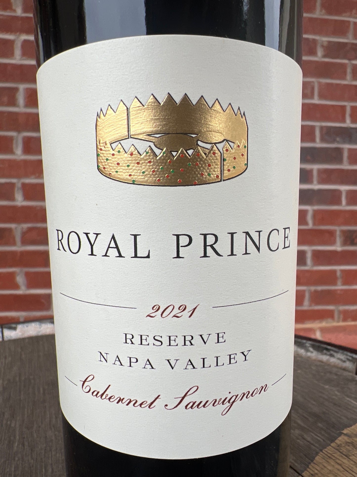 Royal Prince 'Reserve' Cabernet (Napa 2021) *