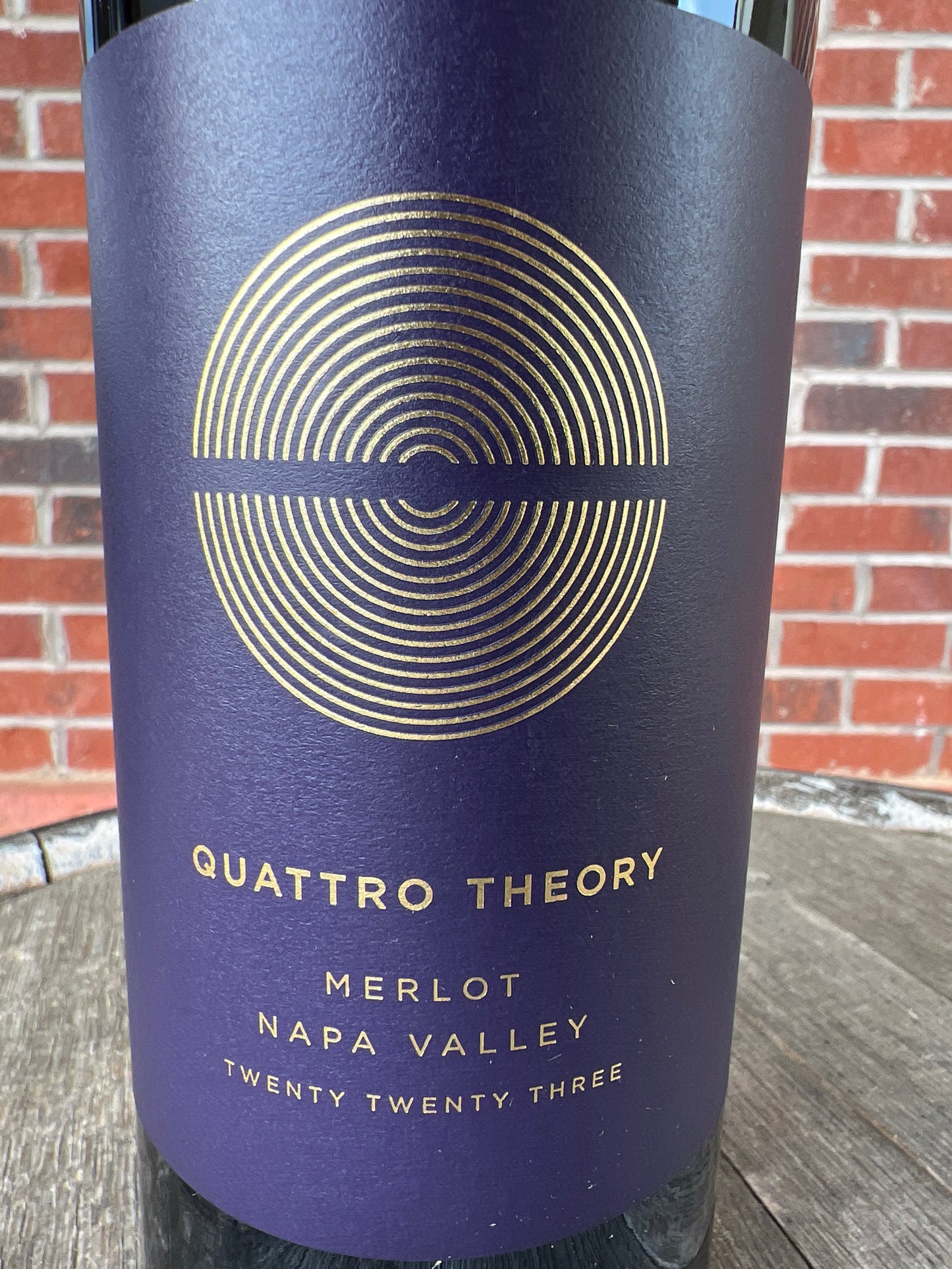 Quattro Theory Merlot (Napa)