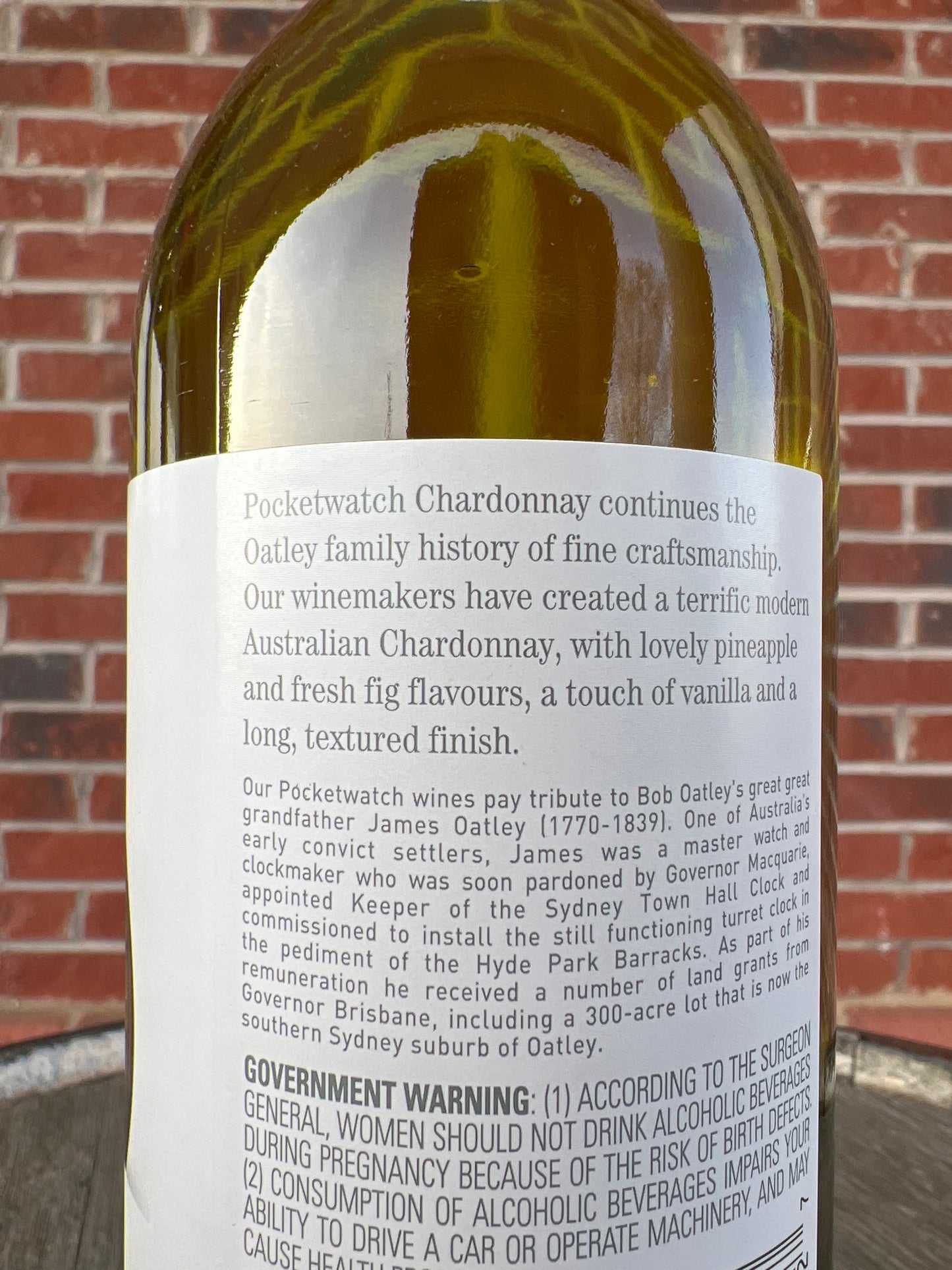 Oatley ‘Pocketwatch’ Chardonnay*