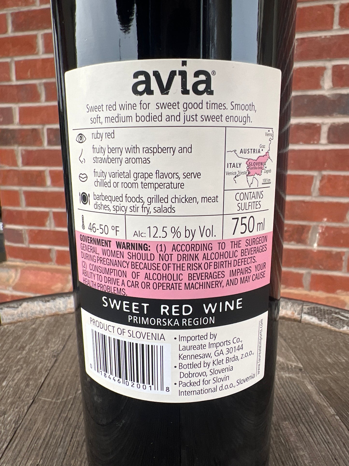 Avia Sweet Red (slovenia) **