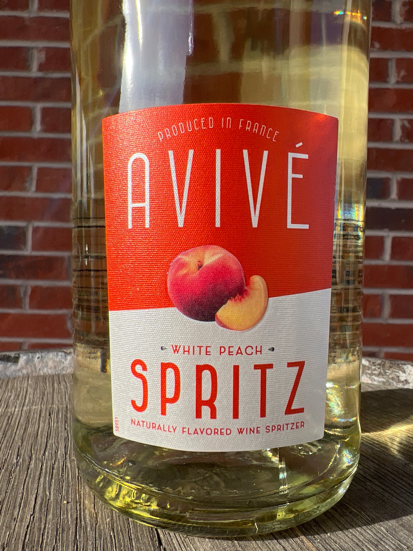 Avive Natural Sparkling Peach Wine