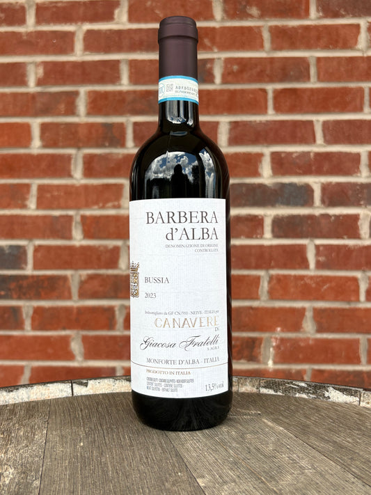 Giacosa Fratelli Barbera d'Alba Bussia 'Canavere'