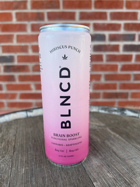 BLNCD Brain Boost  Hibiscus Punch 12oz Can