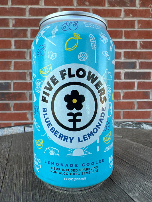 Five Flowers (THC 10mg) Blueberry Lemonade