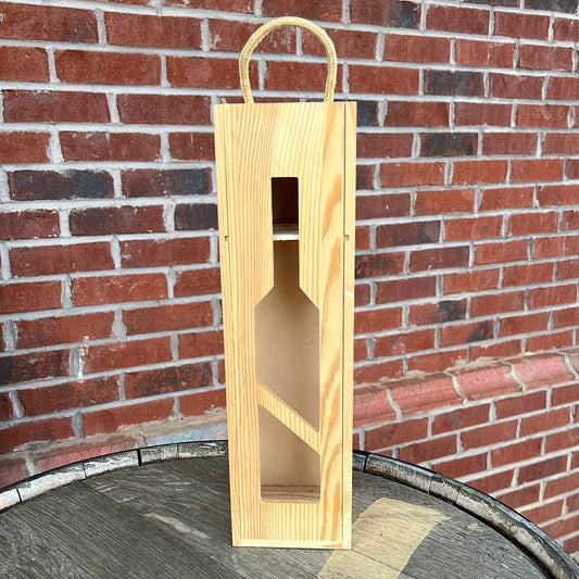 Wooden Wine Bottle Gift Box