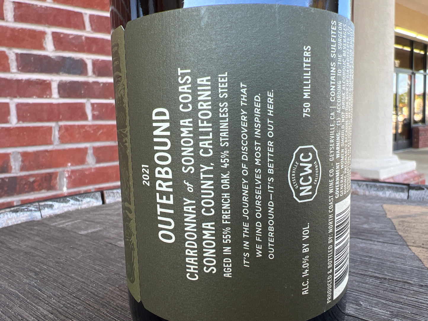 Outerbound (Sonoma) Chardonnay