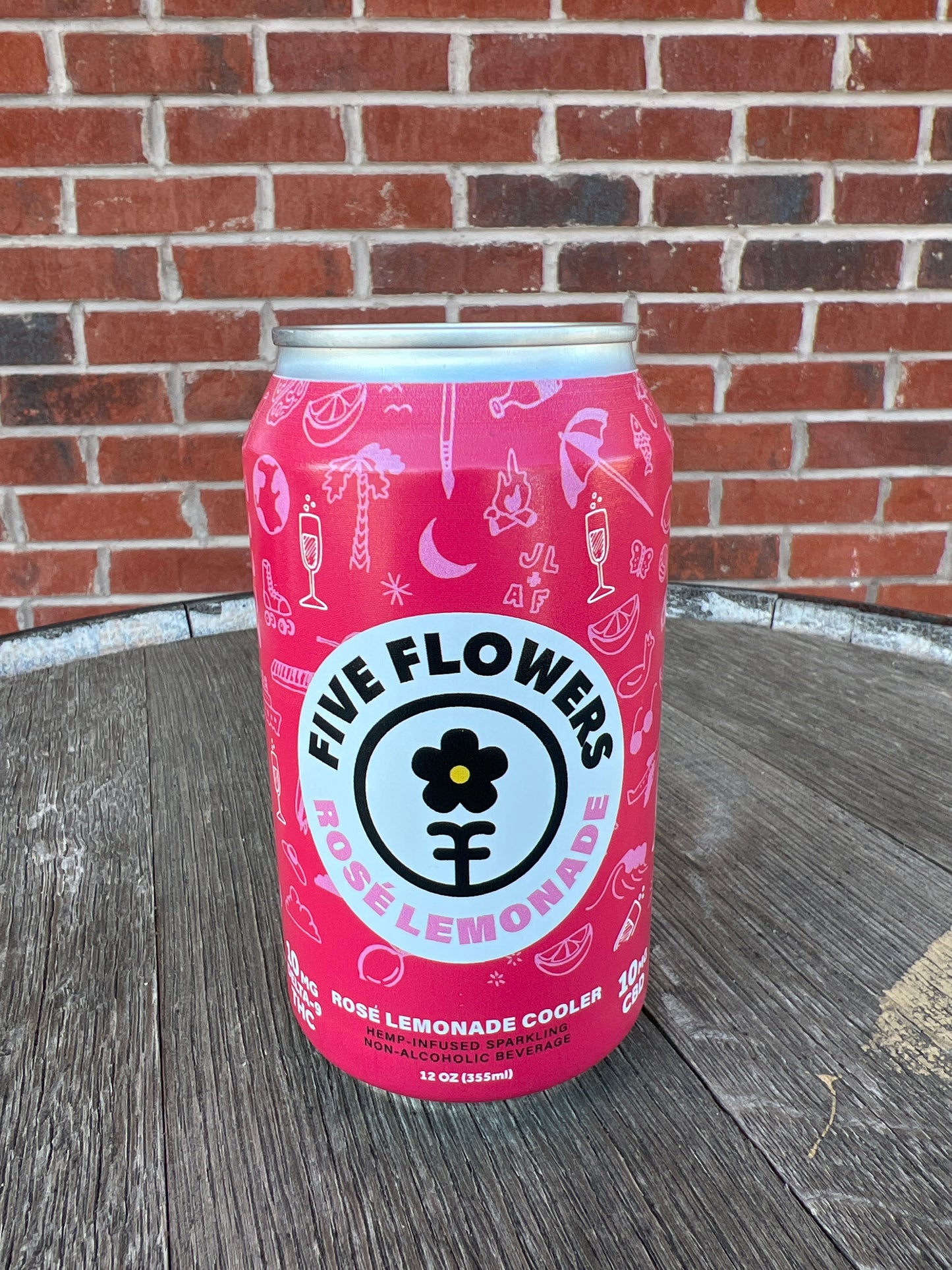 Five Flowers (THC 10mg) Rose Lemonade