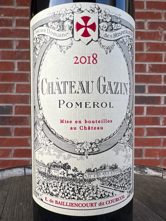 CHATEAU GAZIN POMEROL (2018)
