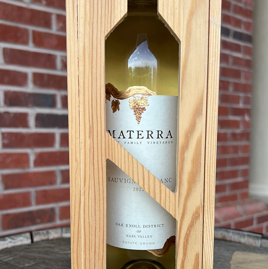 Wooden Wine Bottle Gift Box