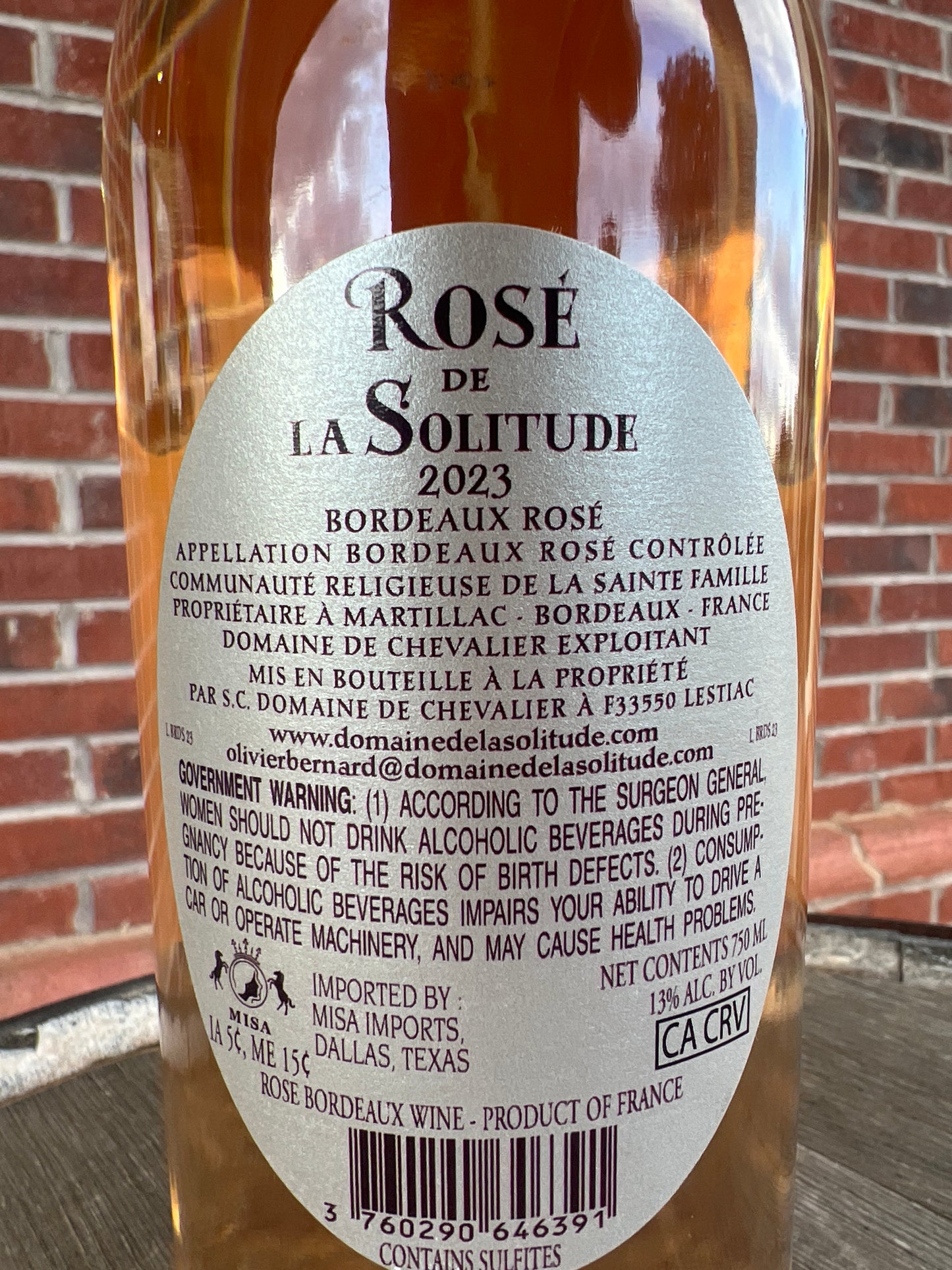 Rose de la Solitude (bordeaux)*