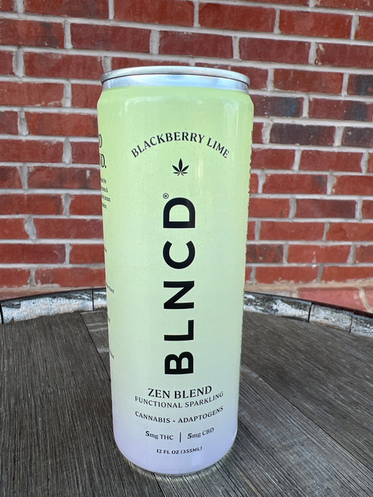 BLNCD Zen Blend Blackberry Lime 12oz Can
