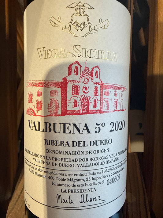Vega Sicilia VALBUENA o5 (2020) ᛤ