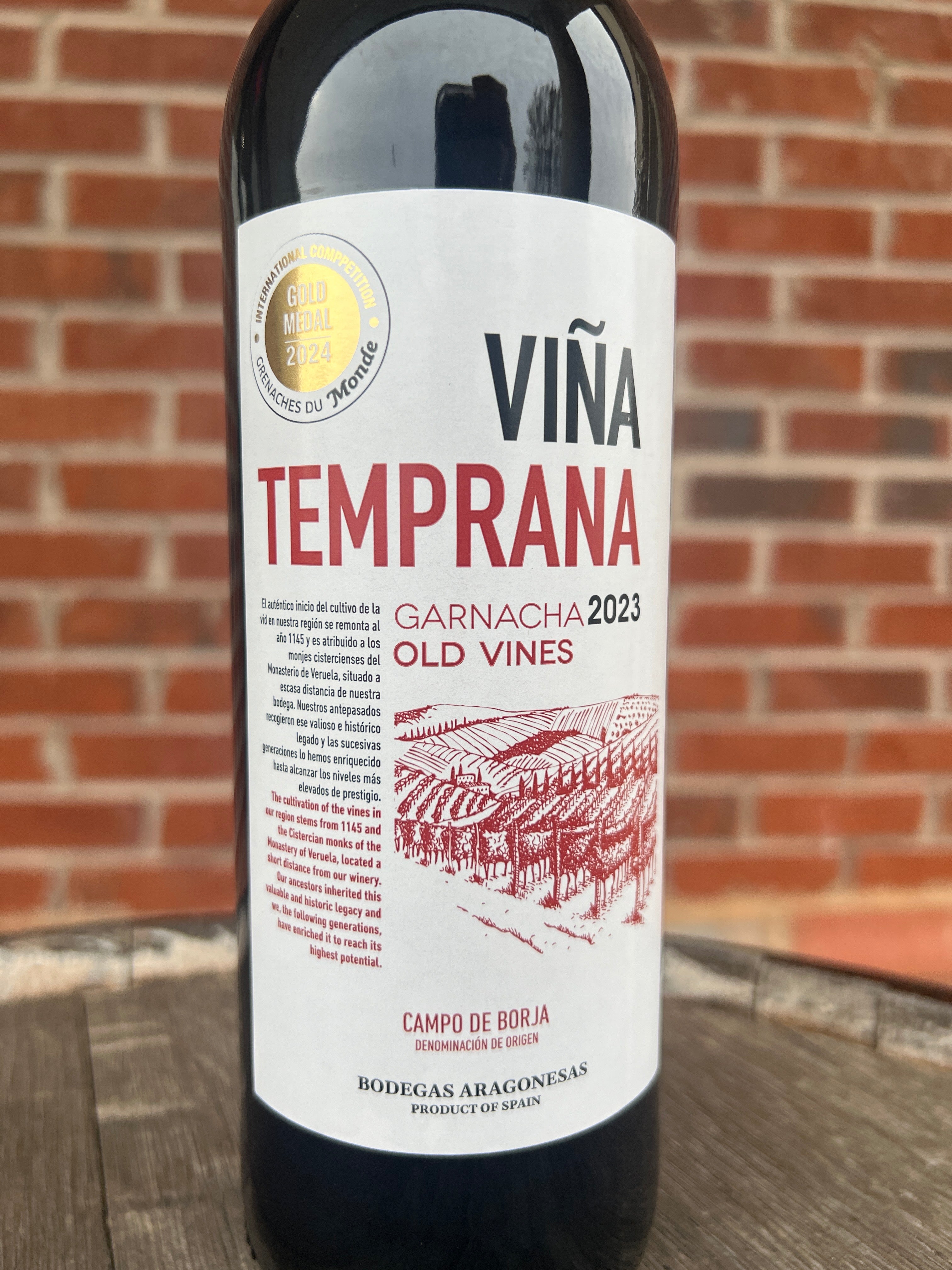 Vina Temprana 'old vine' Garnacha ** – Your Wine Stop