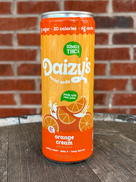 Daizy’s Social Soda THC Orange Cream