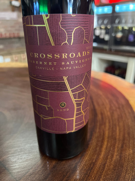 Rudd Crossroads OAKVILLE Cabernet  (2021)   db