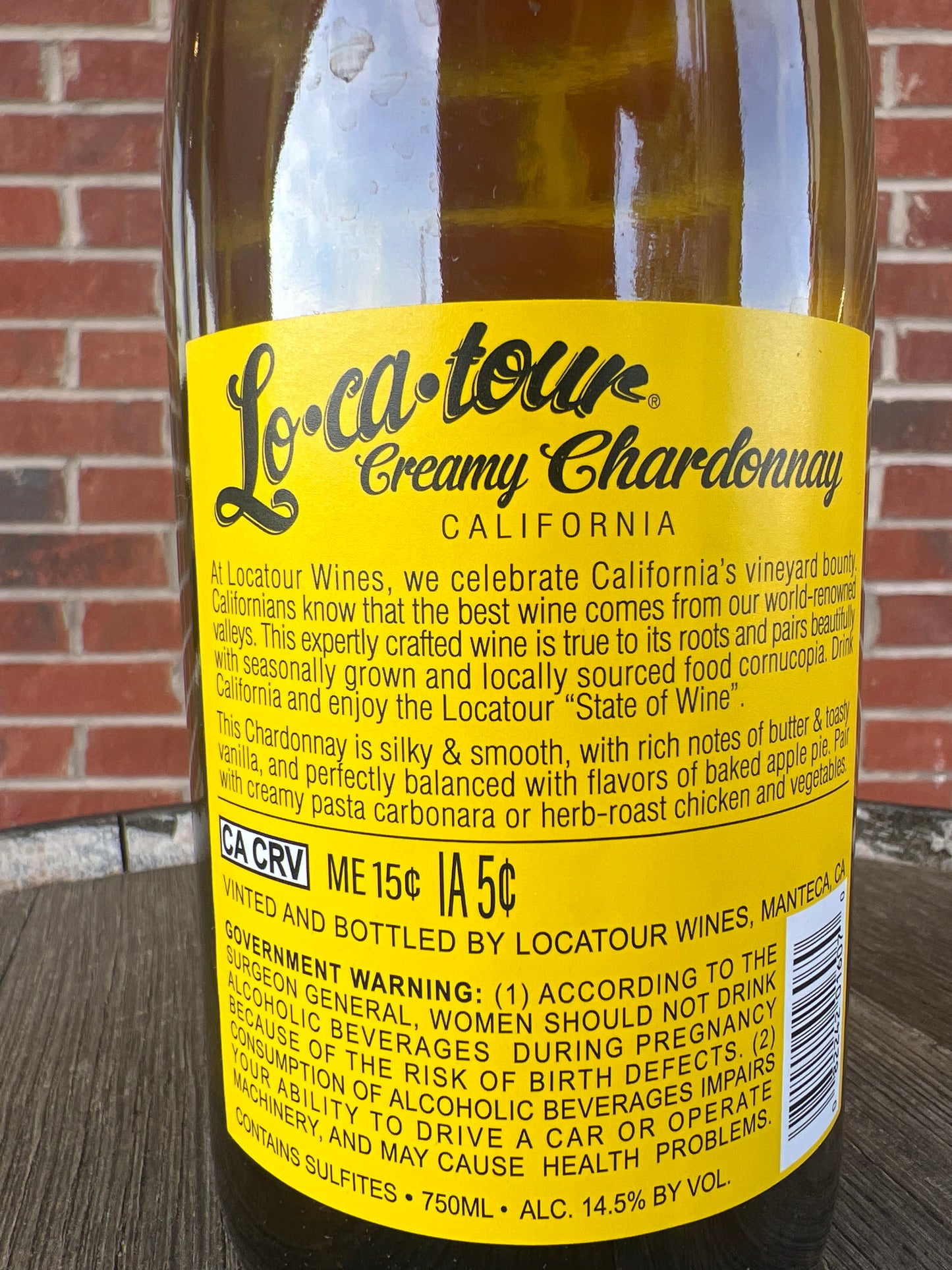 Locator 'Creamy' Chardonnay