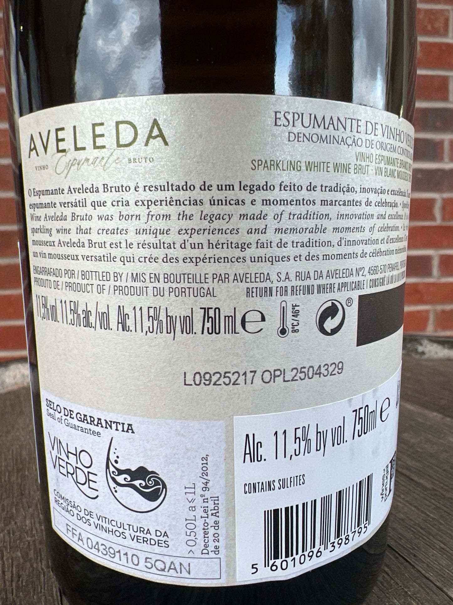 Aveleda Espumante De Vinho Verde