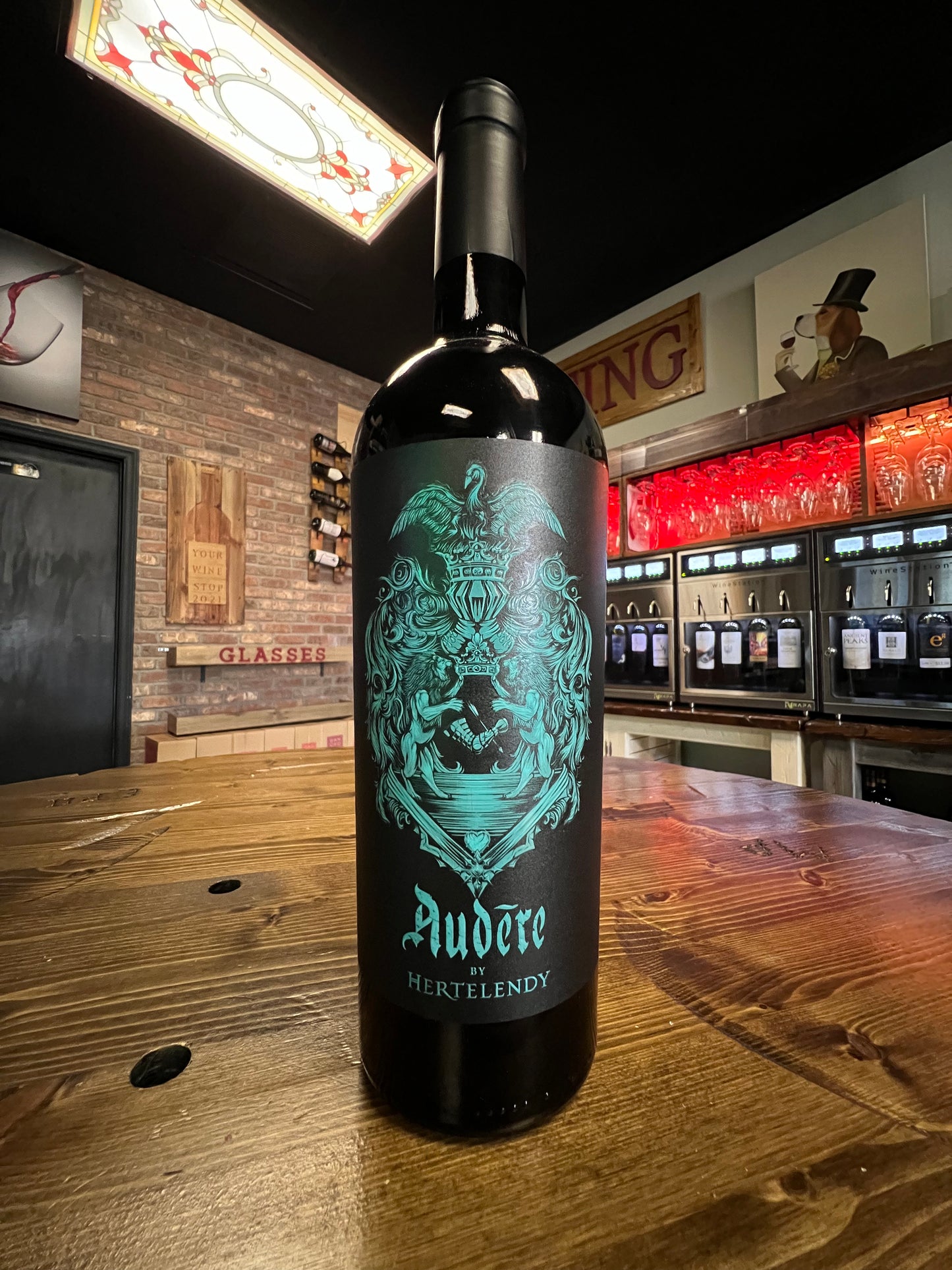 Audere Red Blend (Howell Mountain 2018) by: Hertelendy Vineyards