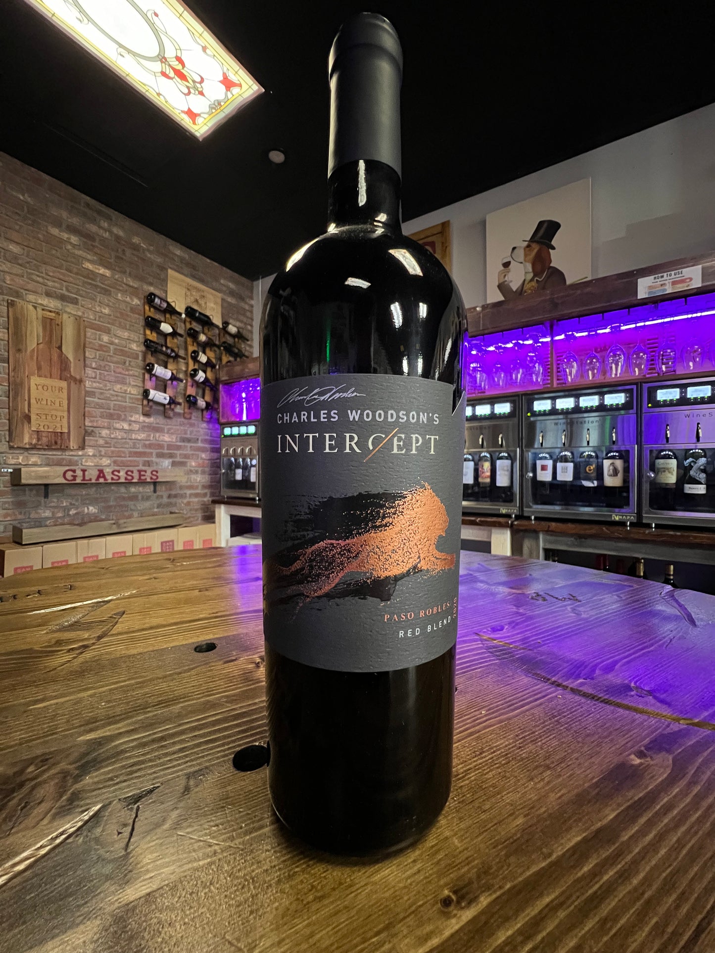 Intercept Red Blend (paso robles). Db