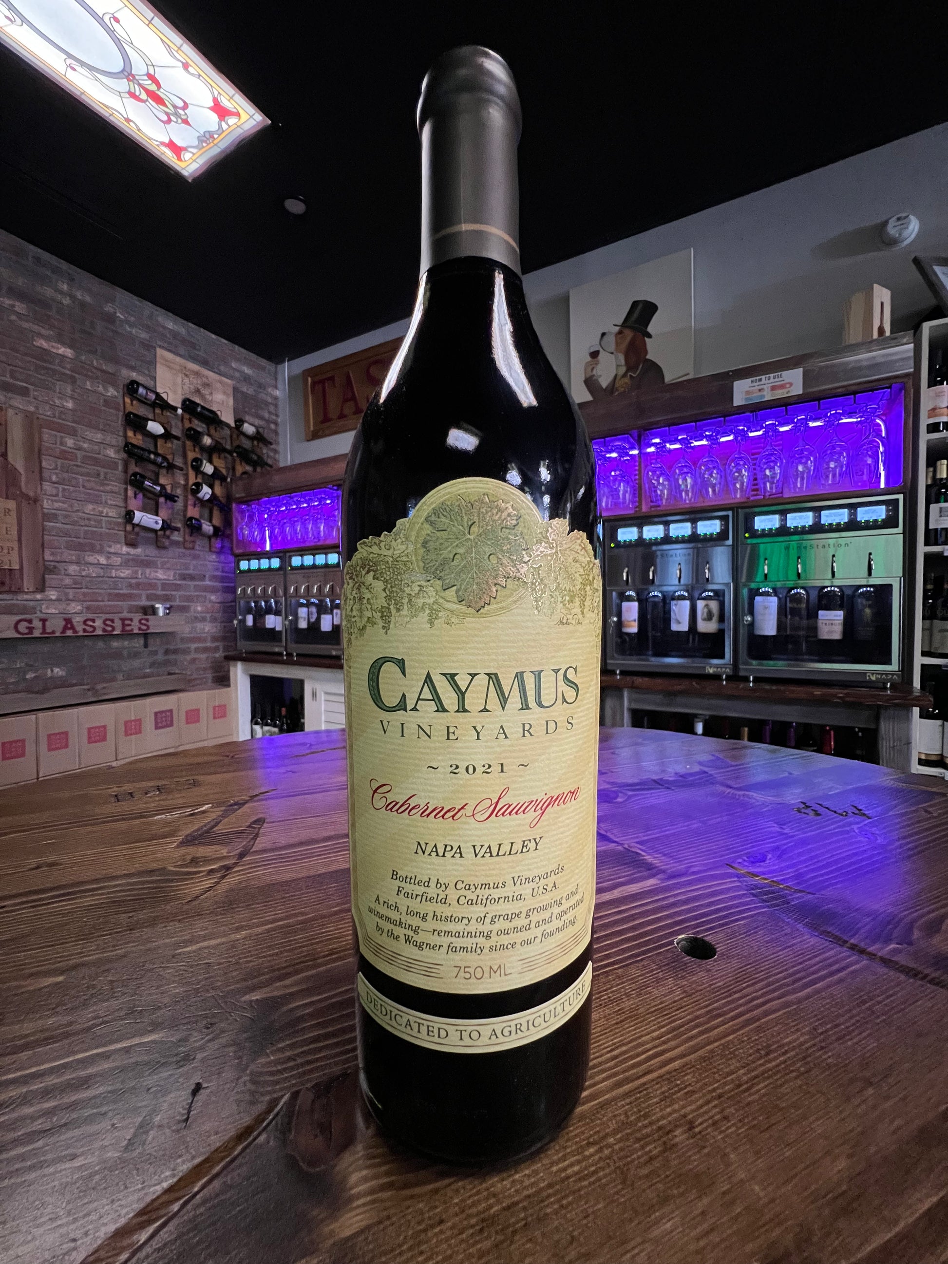 Wine Tasting Caymus Vineyards Cabernet Sauvignon 2018