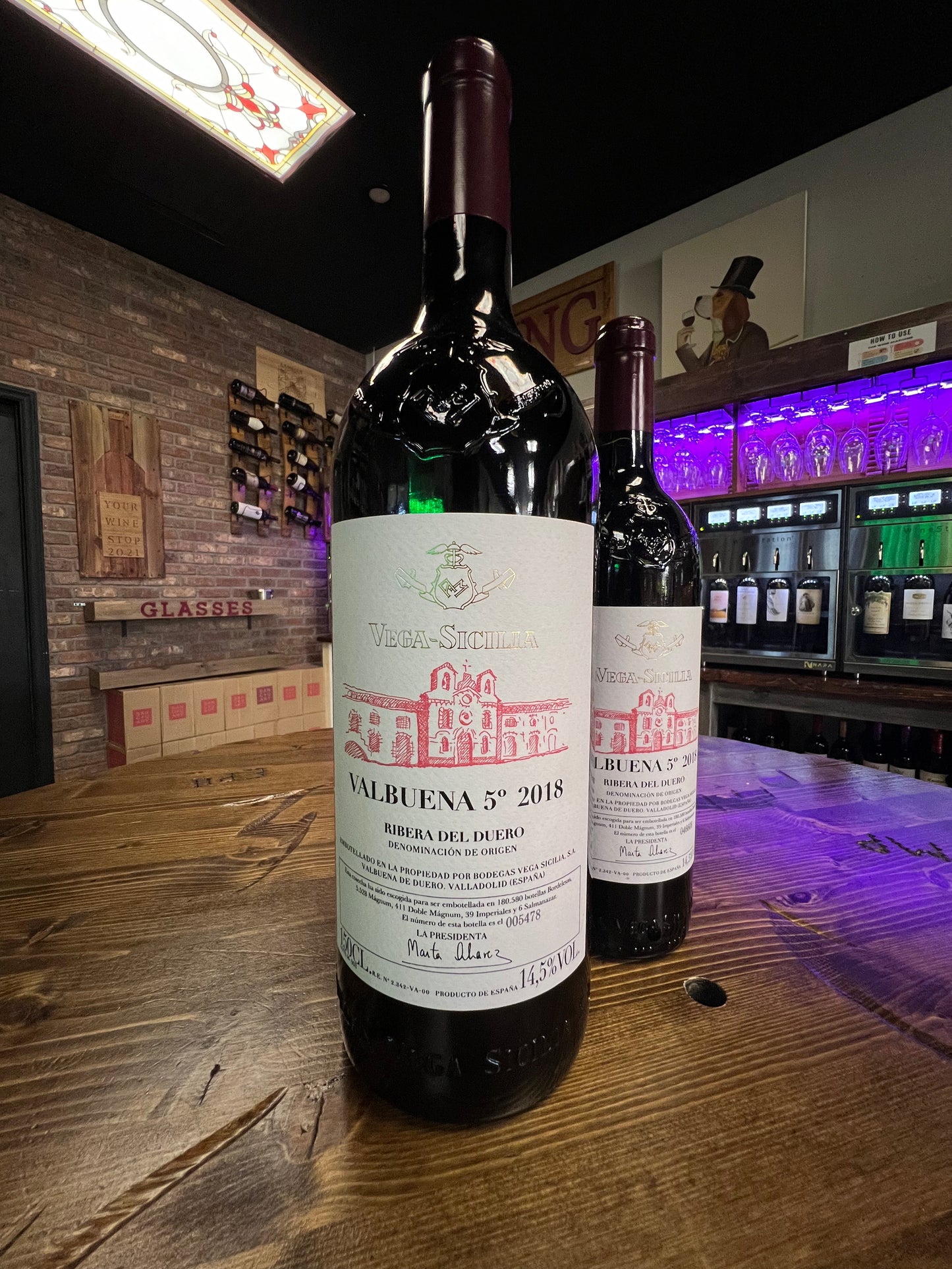 Vega Sicilia Valbueno (2018) magnum 1.5L