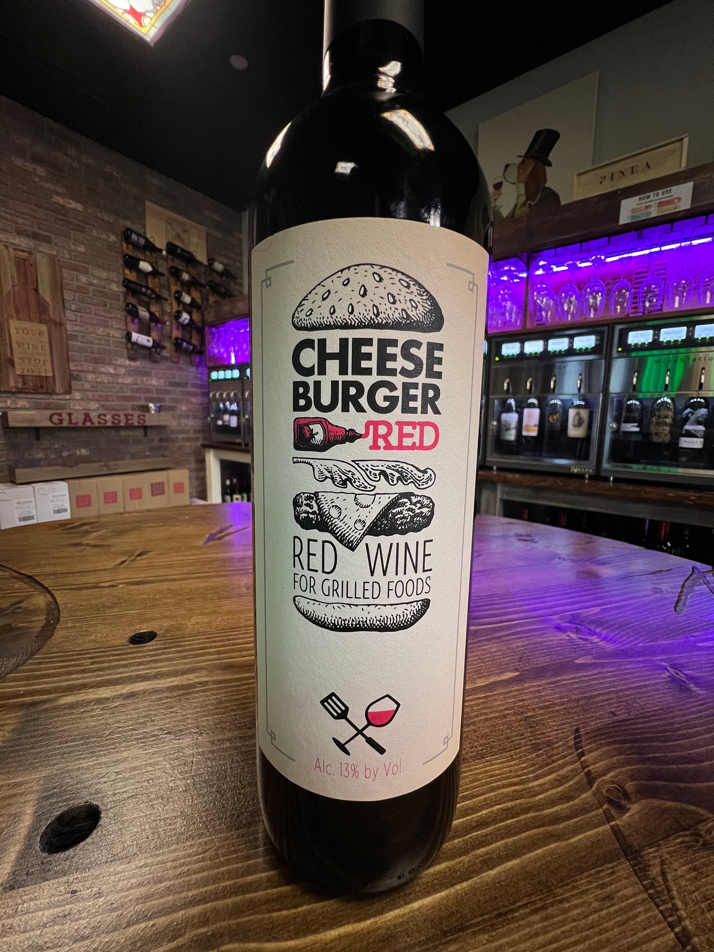 Cheese Burger Red Blend