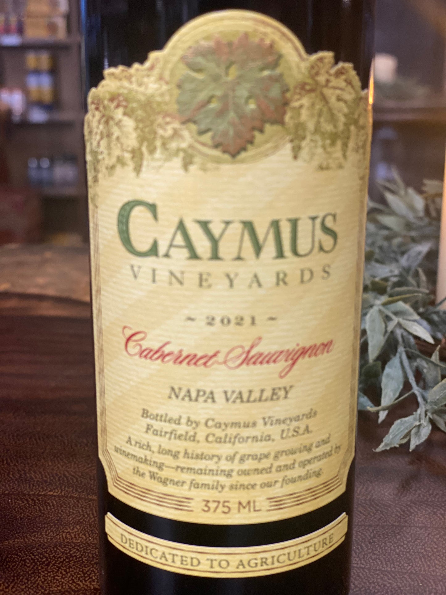 Caymus Cabernet (.375ml |1/2 bottle)