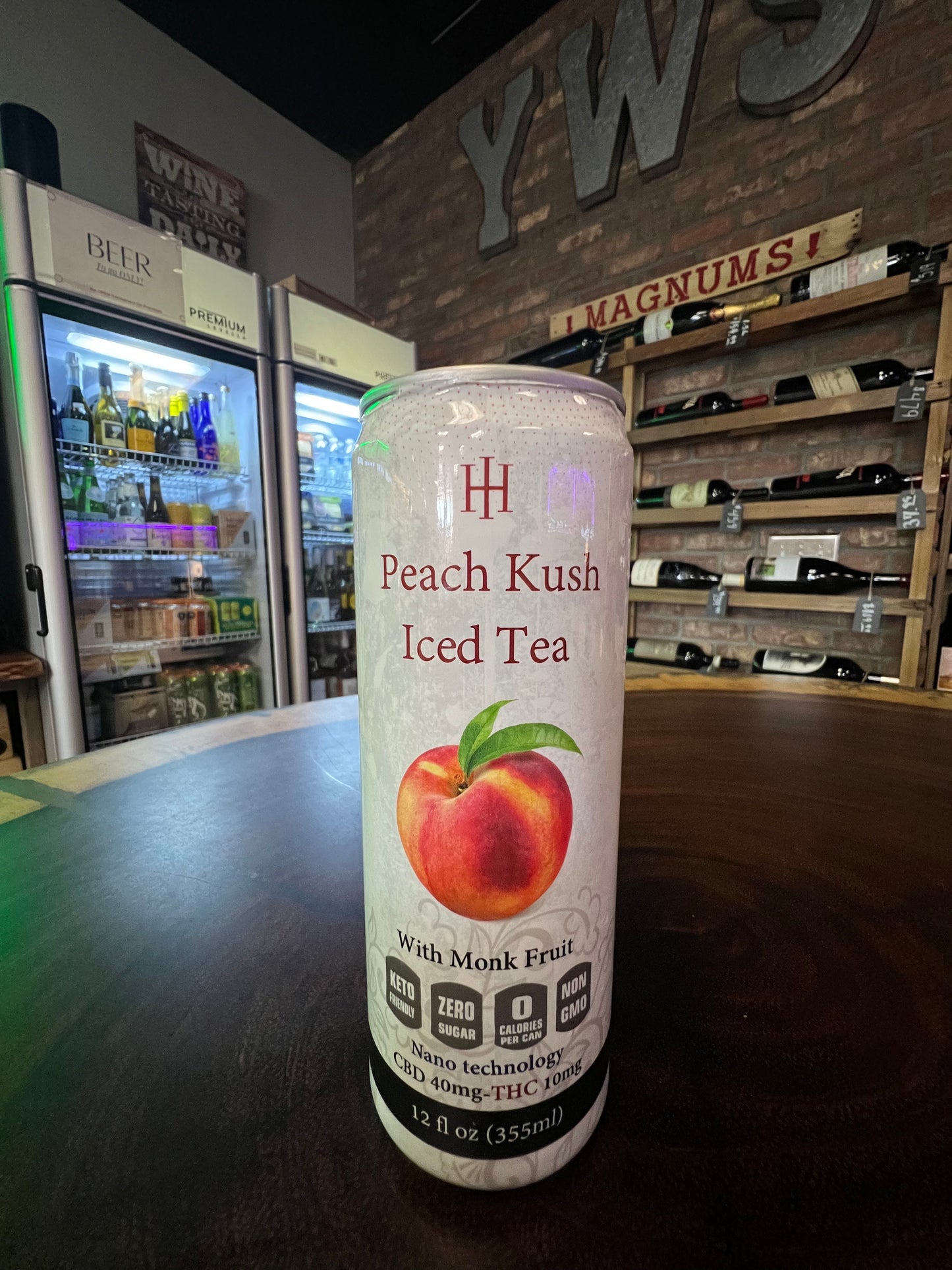 Peach Kush Iced Tea (CBD & THC)