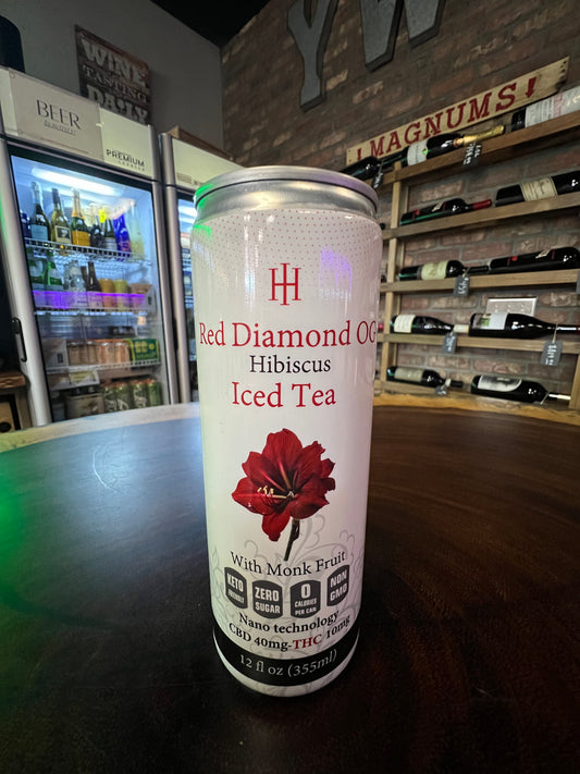 Red Diamond Hibiscus Iced Tea (CBD & THC)